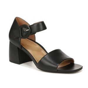 Vionic Chardonnay Block Heel Sandal in black Size 6
